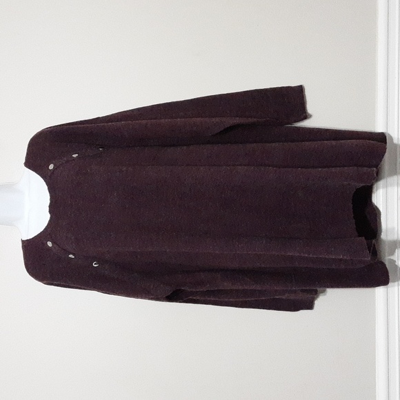 ellos Sweaters - Ellos knit sweater pullover women 2X burgendy crewneck Soft Comfy Casual Office